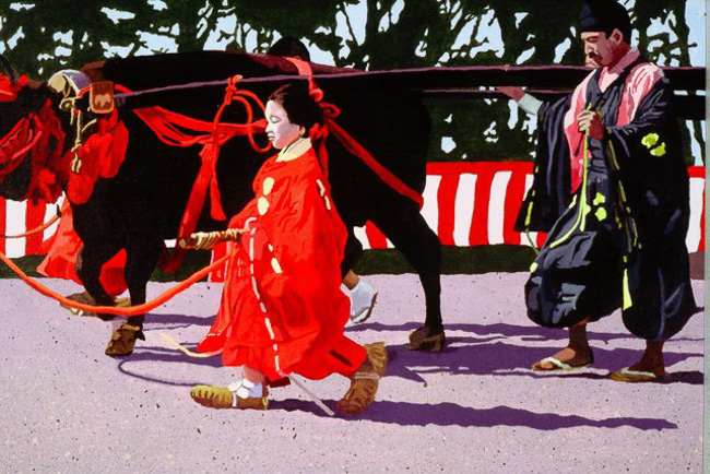 <p style="text-align: center;">Sacred Procession (detail) - 1993</p>